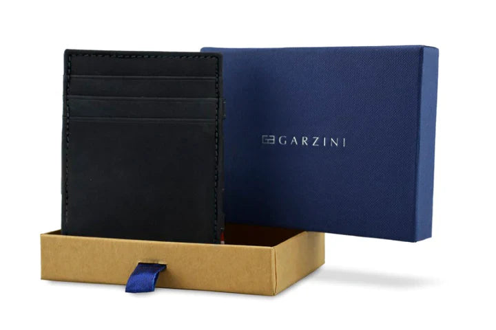 Garzini Essenziale Magic Coin Wallet - Carbon Black