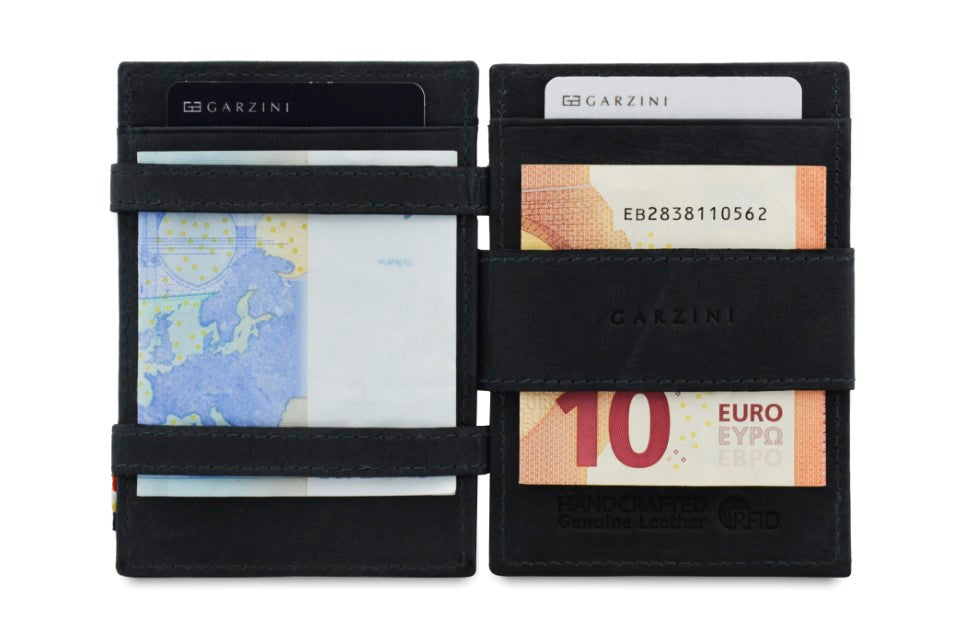 Garzini Essenziale Magic Wallet - Carbon Black