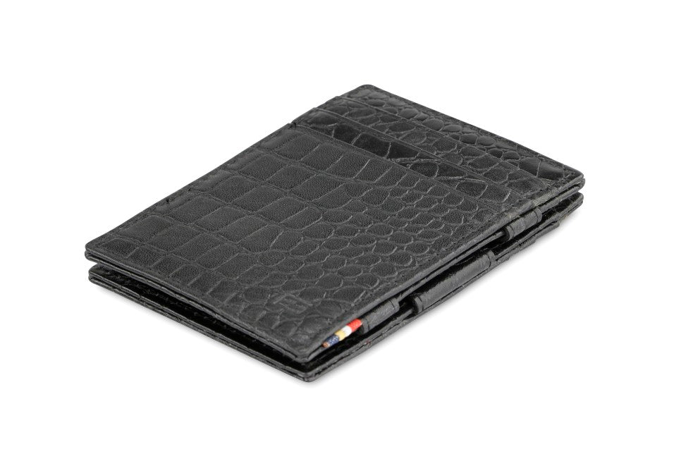 Garzini Essenziale Magic Wallet - Croco Black