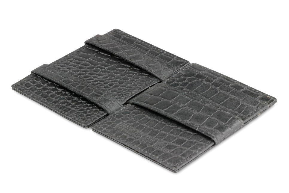 Garzini Essenziale Magic Wallet - Croco Black