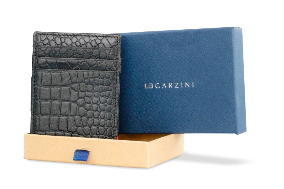 Garzini Essenziale Magic Wallet - Croco Black