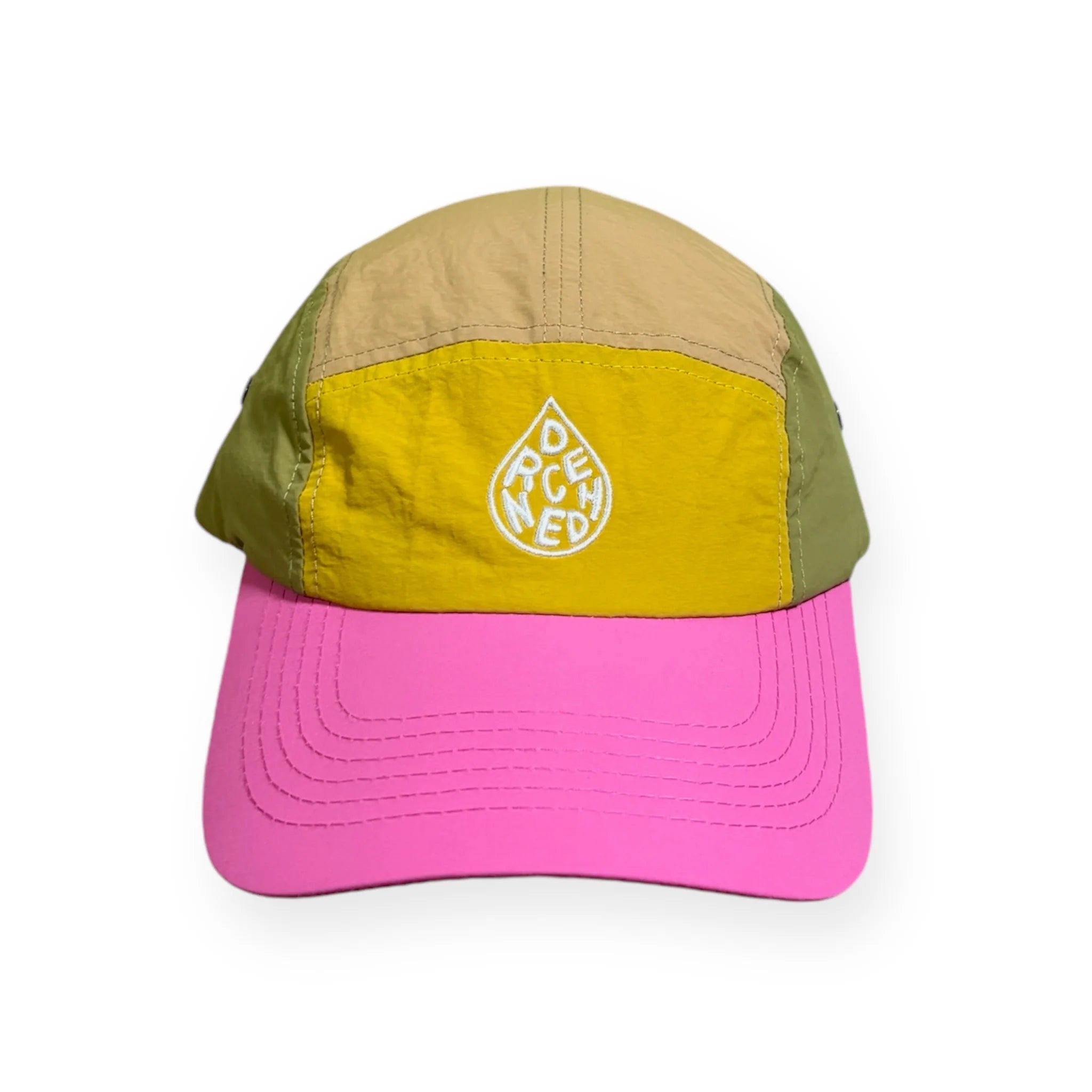 5 Panel Cap - Pink Burst