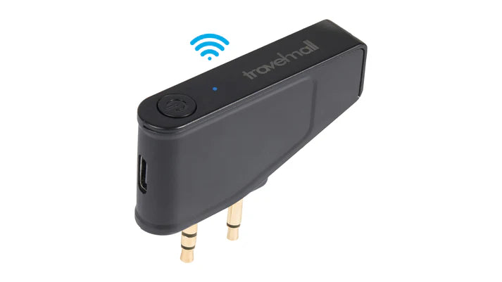 Travelmall 2-IN-1 Pro Headphone-Jack Bluetooth Adapter