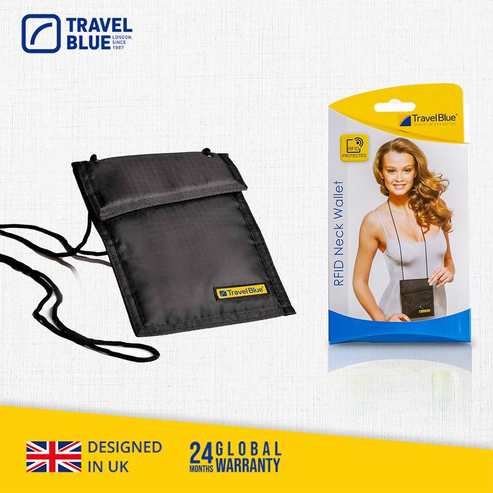TravelBlue Neck Wallet RFID