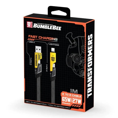 Travelmall Transformer Bumblebee 4-in-1 Intelligent Cable