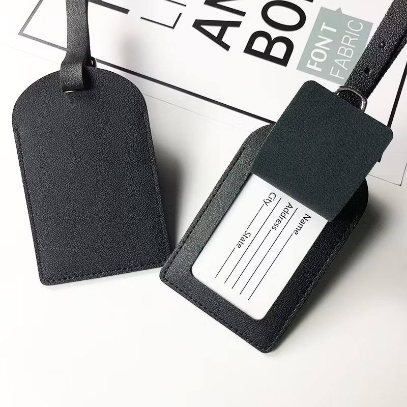 Leather PU Luggage Tag