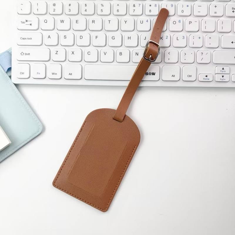 Leather PU Luggage Tag