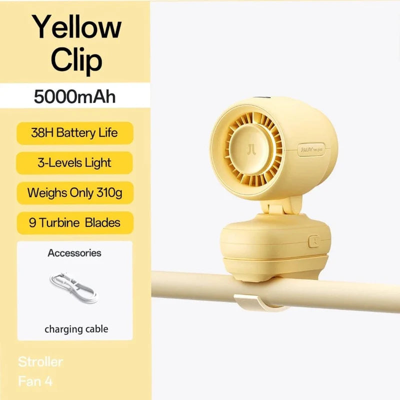 Jisulife Stroller Fan Life 4 5000mAh