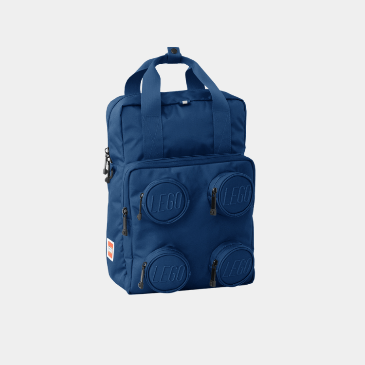 Mini Brick Bag | Corduroy Blue